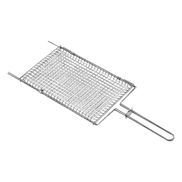 Grelha Churrasco Inox Frango Peixe 75X27 Tramontina 26484000
