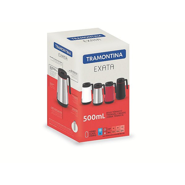 Bule Térmico Inox Grafite S/ Infusor 750Ml Tramonti 61645070