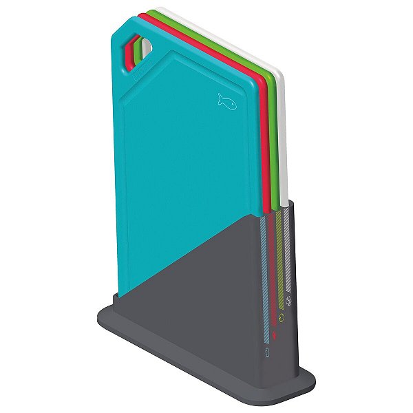 Conjunto Tábuas Corte C/ Suporte 5 Peças Tramontina 25099940