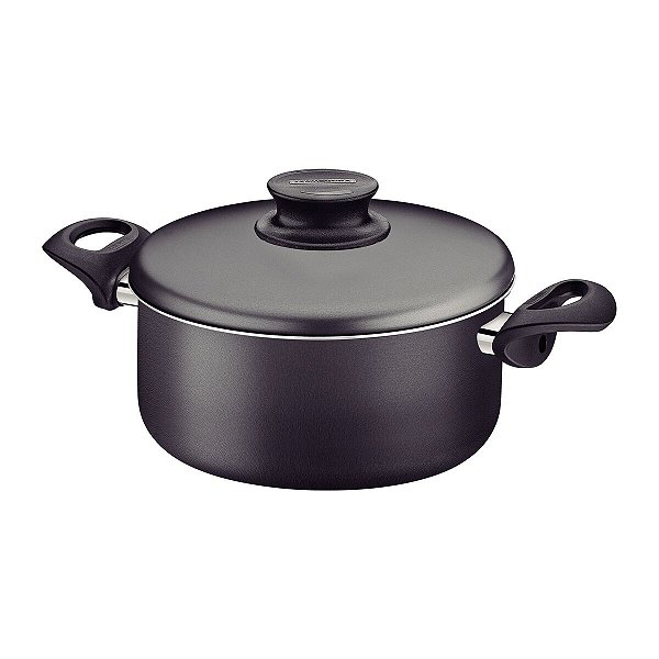 Panela Caçarola Preta 26Cm Paris 6,7L Tramontina 20520626