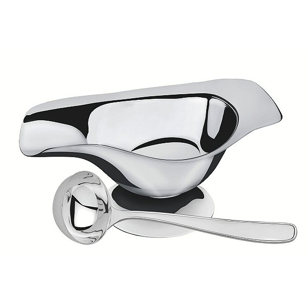 Servir Molho Caldas Molheira Concha Inox 190Ml Tram 64400300