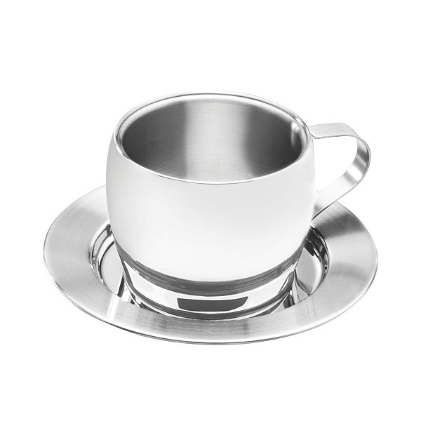 Servir Chá Inox Pires Xícara Continental Tramontina 64430911