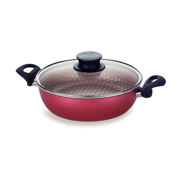 Panela Fritadeira Vermelha 26Cm Paris Tramontina 20500726