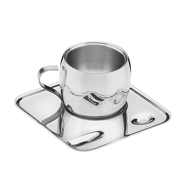 Jogo Inox P/ Cafe 2Pcs Continental Tramont 64430851