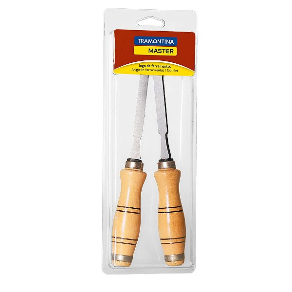 Jogo Formões 2 Peças Tramontina 43331502