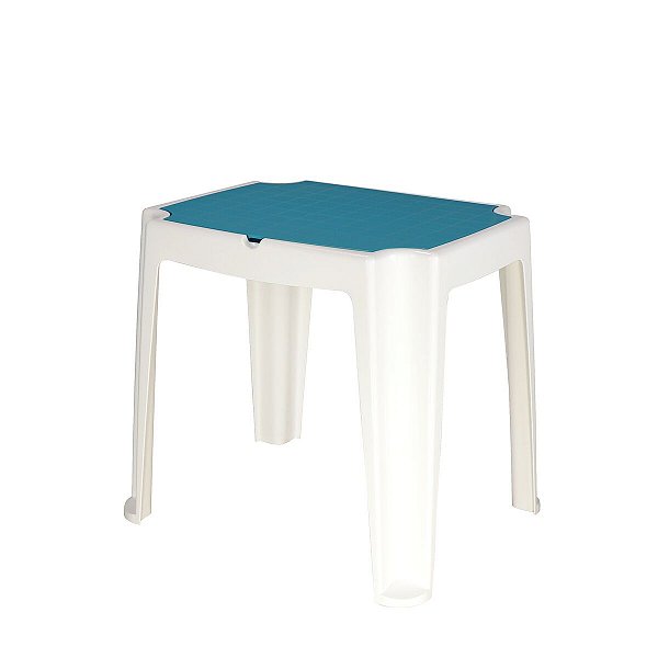 Mesa Infantil Vice Versa Branca Azul Tramontina 92340017