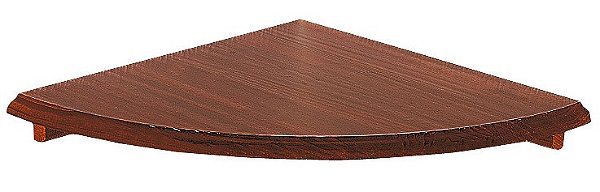 Prateleira Canto Madeira Tabaco 40Cm 91206004