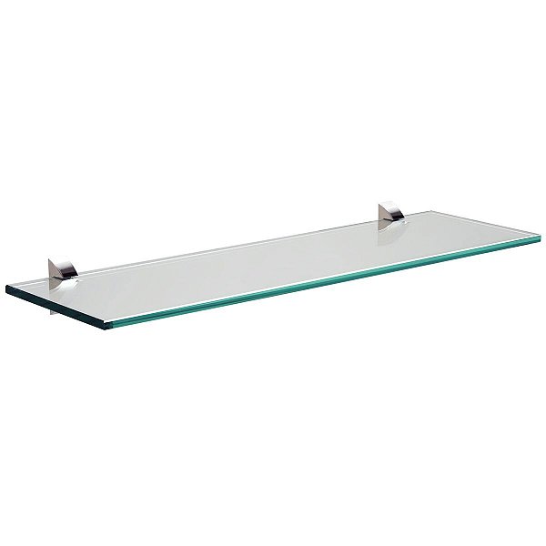 Prateleira Vidro Glass Reta Suporte 50X15Cm 8Mm 91220515