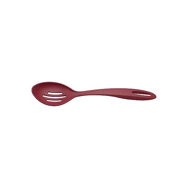 Colher Servir Perfurada Ability Em Nylon Vermelha 25161170