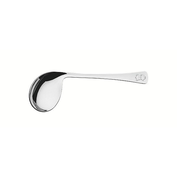 Colher Infantil Baby Curvada Desenho Alto Relevo 66970000