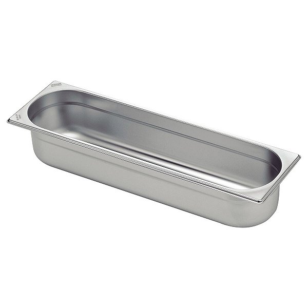 Cuba 2/4 Inox S/Alças Profundidade 100 Mm - Aço 304 61054100