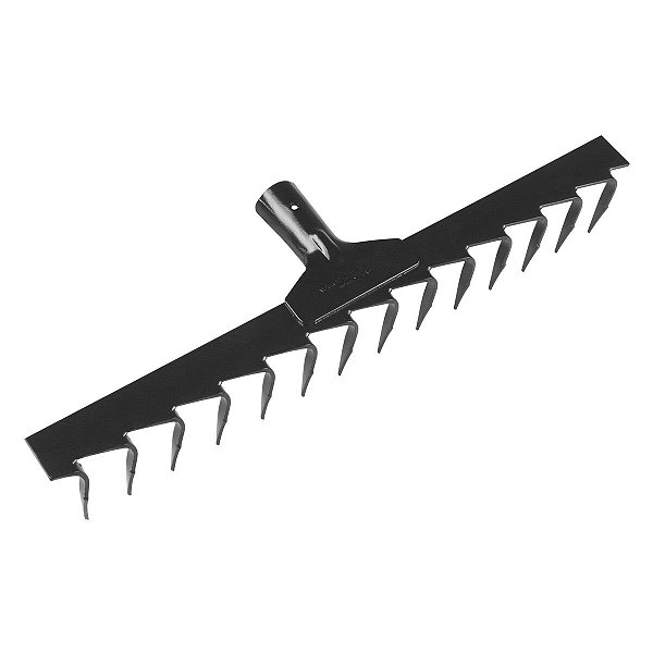 Ancinho Estampado Com 14 Dentes Em Aço Sem Cabo 77110144