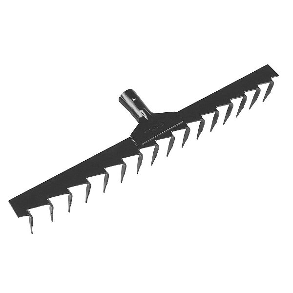 Ancinho Estampado Com 16 Dentes Em Aço Sem Cabo 77110164