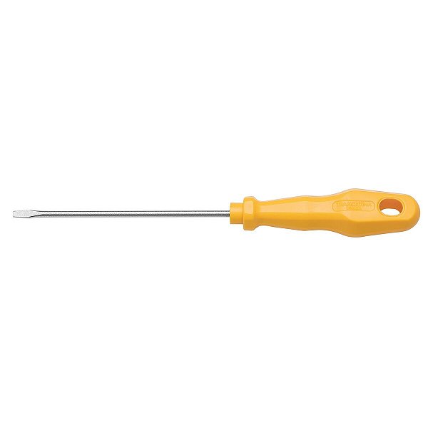 Chave De Fenda Ponta Chata 1/8X4, Amarelo Tramontin 41500011