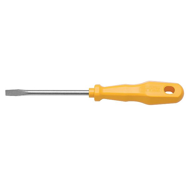 Chave De Fenda Ponta Chata 1/4X4, Amarelo Tramontin 41500030