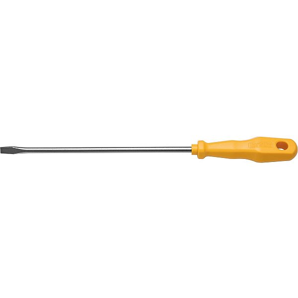 Chave De Fenda Ponta Chata 1/4X8, Amarelo Tramontin 41500033