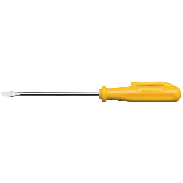 Chave De Fenda Clipe Yellow Com Ponta Chata 1/8X3" 41501100