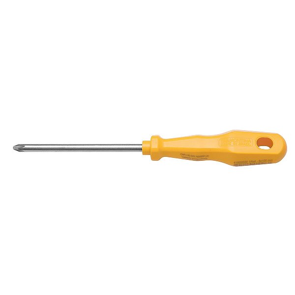 Chave Ponta Cruzada Philips 1/4X4, Amarelo Tramonti 41505030