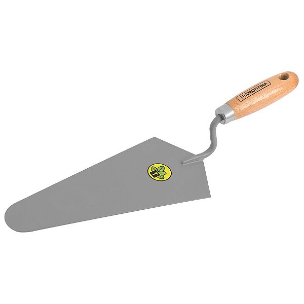 Colher De Pedreiro 10", Cabo De Madeira Com Furo 77350105