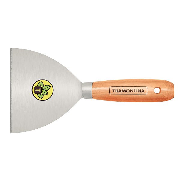 Espátula Rígida 12 Cm Com Cabo Madeira 77394125