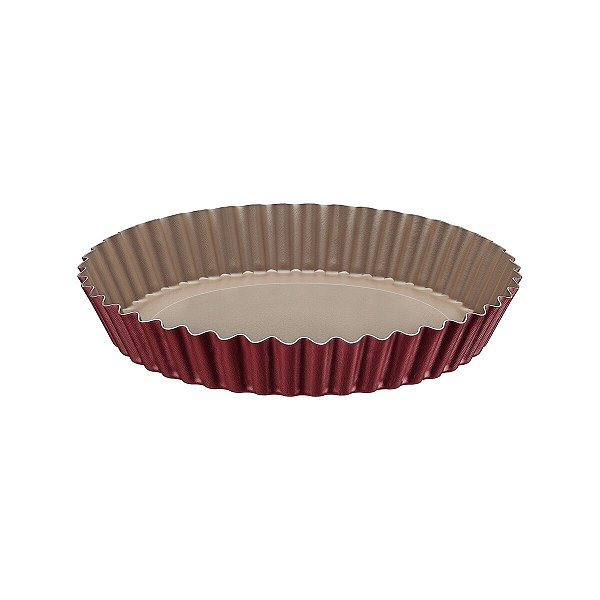 Forma Vermelha Antiaderente Removível 24Cm 1,4L 20064724
