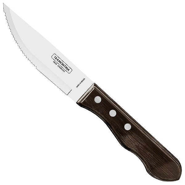 48 Faca Churrasco Jumbo Inox Polywood Tramontina 21199949