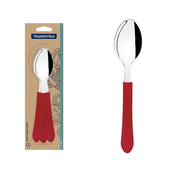 Conjunto Colheres De Mesa 3 Peças Leme Tramontina 23183370