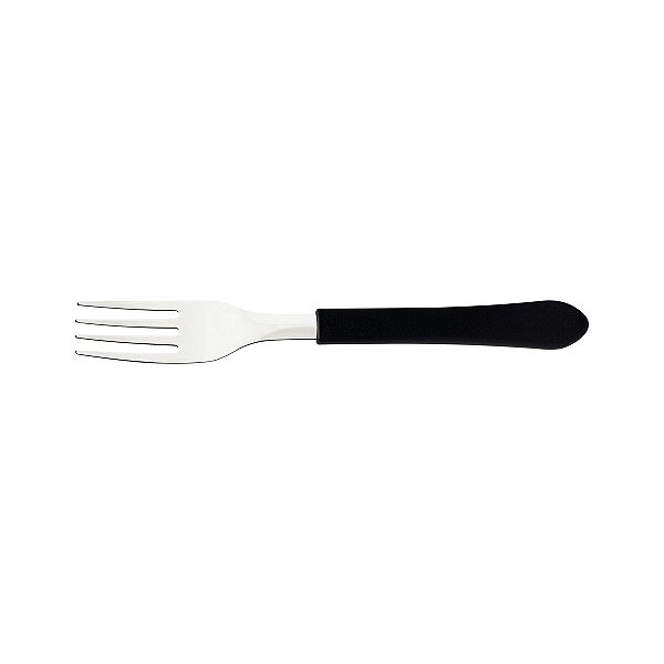 Garfo Para Sobremesa Leme Com Lâmina Inox Preto 23185400