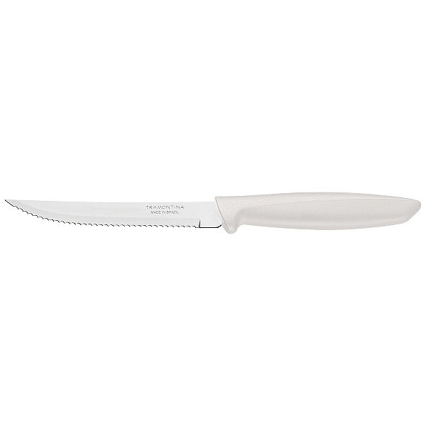 Faca Churrasco E Frutas Plenus Inox Off White 5" 23410435