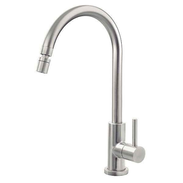 Torneira De Bancada Em Aço Inox, Tramontina, 94520017