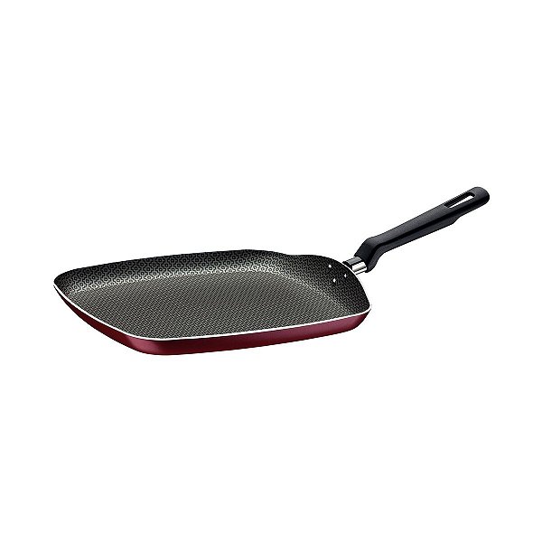 Bistequeira Alumínio Vermelha 26Cm Loreto Tramontin 20391724