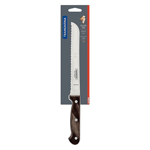 Faca Pao Inox 7 Polywood Tramontina 21125197