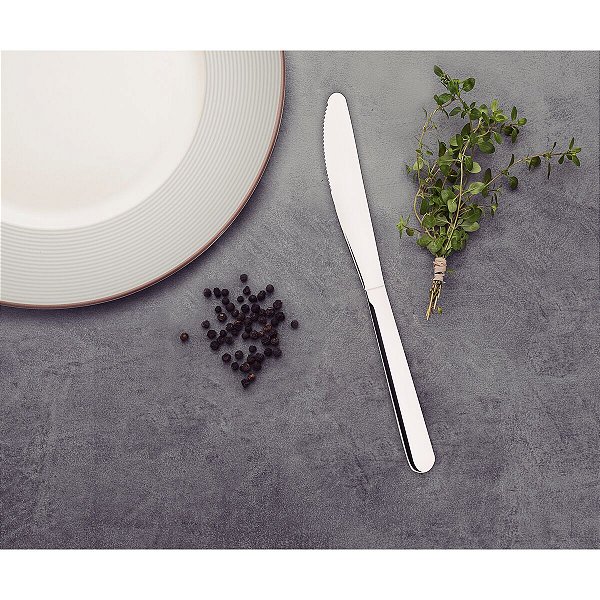 Faca De Mesa Malibu Em Inox 4" Tramontina 23731004
