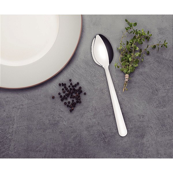 Colher De Mesa Malibu Em Aço Inox Tramontina 23743000