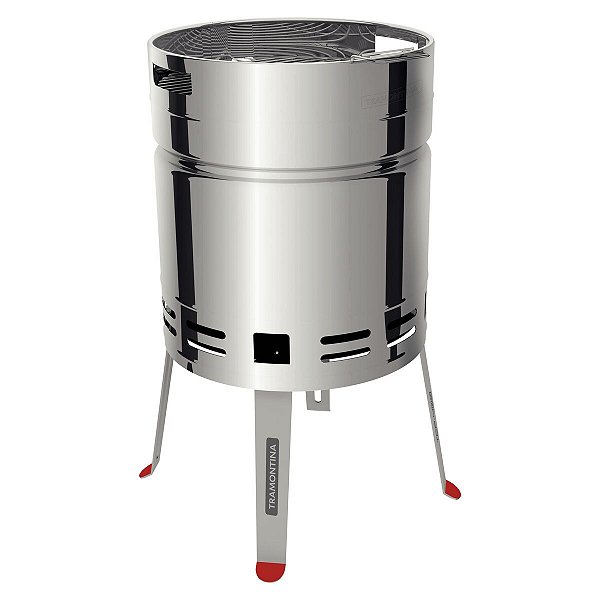 Churrasqueira Inox A Carvao Churrasco Tramontina 26500006