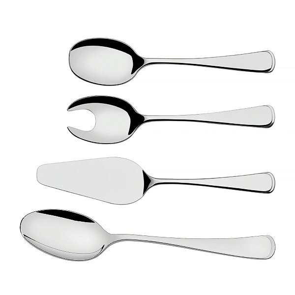 Jogo Utensilios Aco Inox 4Pcs Monaco 66917160