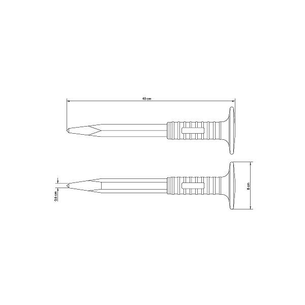 Ponteiro Com Empunhadura 16 Tramontina 42705916