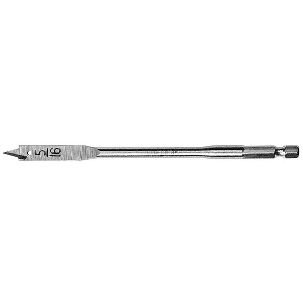 Broca Madeira Com Ponta Chata 5/16 150 Mm 43144102