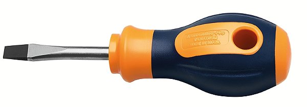 Chave Fenda Toco Ponta Chata 8X38Mm Tramontina 44127003