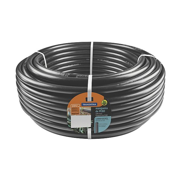 Mangueira Pebd 1/2- Esp.2,5 Mm-50 M Tramontina 79105504