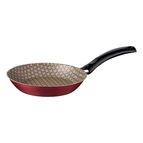 Frigideira Aluminio 24Cm Turim Vermelho Tramontina 20255824