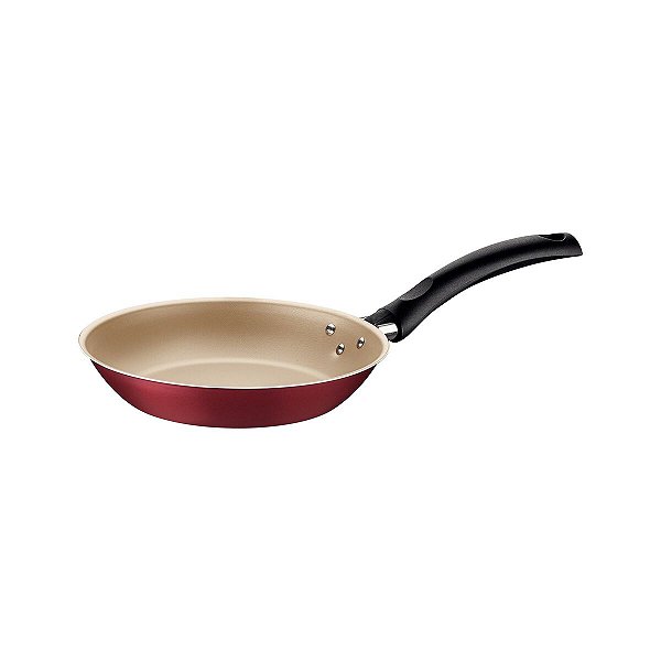 Frigideira Aluminio 18Cm Turim Vermelho Tramontina 20260718