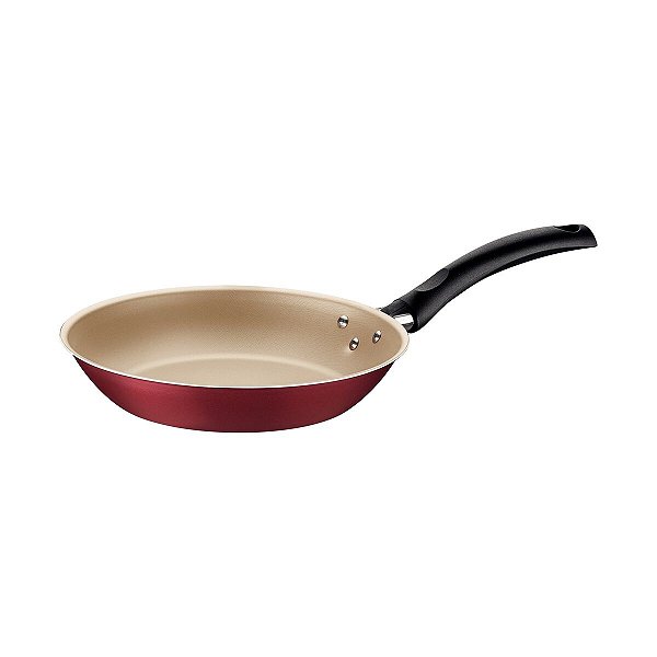 Frigideira Aluminio 22Cm Turim Vermelho Tramontina 20260722