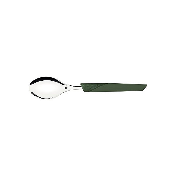 Colher Cha Inox Lyf Verde Tramontina 23112020