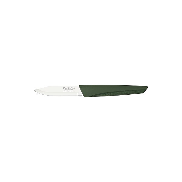 Faca Legum/Frut Inox 3 Lyf Verde Tramontina 23113023