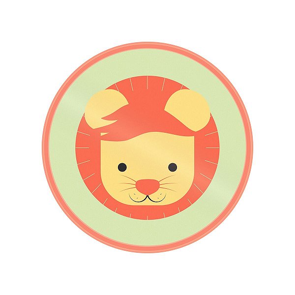 Prato Pp Baby Friends Laranja Tramontina 23776130