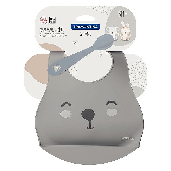 Kit 2 Pc Le Petit Cinza Tramontina 23797604