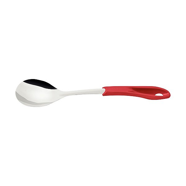 Colher Servir Inox Fluence Vermelho Tramontina 25264170
