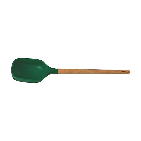 Colher Servir Silicone Live Verde Tramontina 25733120