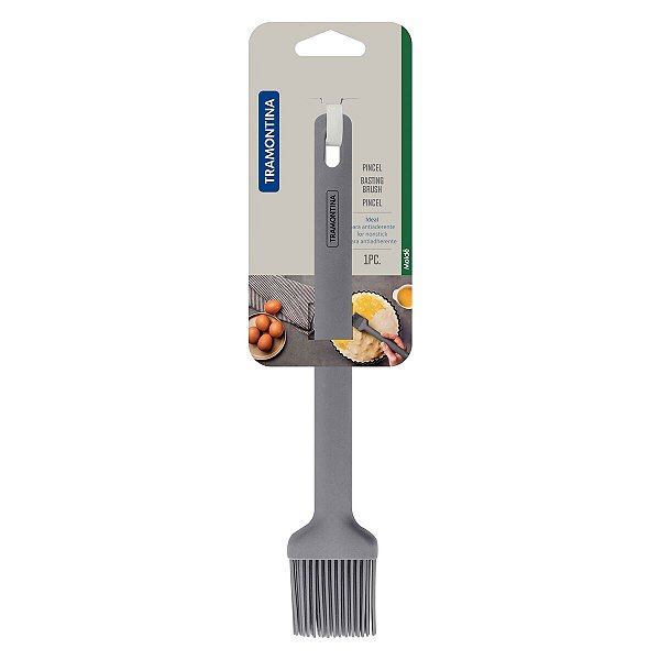 Pincel Silicone Cinza Moldê Tramontina 25818160